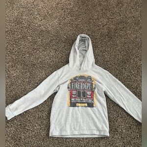 Boys Long  Sleeve Hooded T Shirt